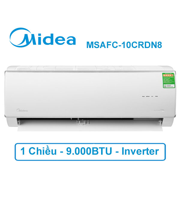 Điều hòa Midea 1 chiều Inverter 1HP-9.000BTU MSAFC-10CRDN8