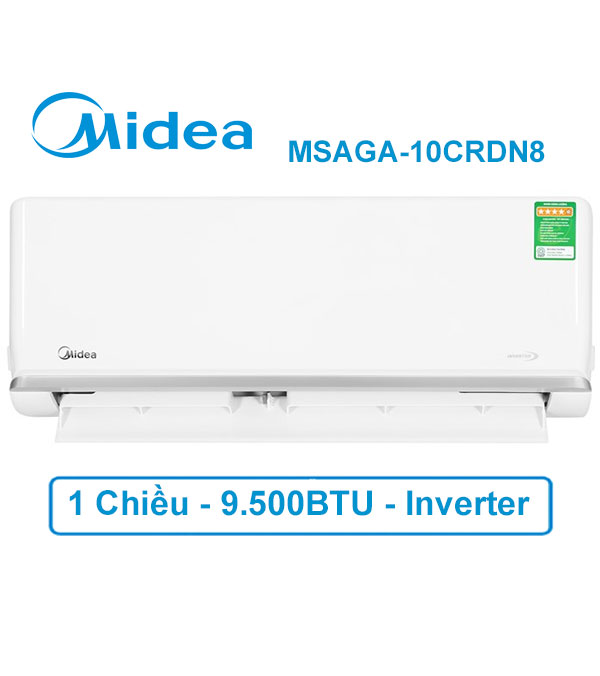Điều hòa Midea Inverter 9500 BTU MSAGA-10CRDN8 - 9500BTU